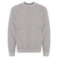 thumbnail image 2 of Gildan 1800 Lg Slv Heavy Blend Crew Neck Men's Pullover Sweatshirt Maroon L, 2 of 12