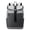 WHITE+GRAY, variant on Roll Top Laptop Backpack for Men, Water Repellent Business Travel Backpack Fits 15.6 Inch Notebook