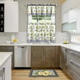 thumbnail image 2 of Lemon Drop Window Kitchen Curtains - 30" (W) x 20" (L) Anti-Fatigue Mat, Yellow, 2 of 3