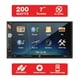 thumbnail image 3 of Dual Electronics DMR74 Radio estéreo para automóvil con pantalla táctil digital LED de 7 pulgadas y doble DIN | Asistente Push to Talk | Entrada de cámara retrovisora ​​| Bluetooth | Reproducción y ca, 3 of 5