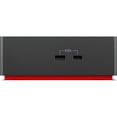 thumbnail image 4 of Lenovo ThinkPad Universal USB-C Smart Dock - for Notebook, Desktop PC - 96 W - USB Type C - 4K - 3840 x 2160 - 2 x USB 2.0 - USB Type-C - Network (RJ-45) - 1 x HDMI Ports - HDMI - 2 x DisplayPorts ..., 4 of 4