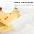 thumbnail image 3 of Miangastore Boîte à Fromage Rectangulaire pour Réfrigérateur avec Couvercle Rabattable, Boîte de Rangement pour Tranches de Fromage, 3 of 9