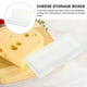 thumbnail image 2 of Recipiente de plástico para almacenamiento de queso crema con tapa, recipiente transparente para queso para frigorífico, 2 of 8