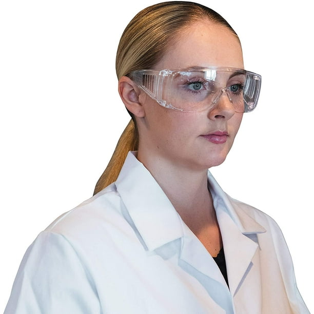 2-Pack Safety Glasses Over Glasses Goggles Protective Eyewear for Work