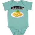 thumbnail image 3 of Inktastic Powered by Macaroni and Cheese Boys or Girls Baby Bodysuit, 3 of 5