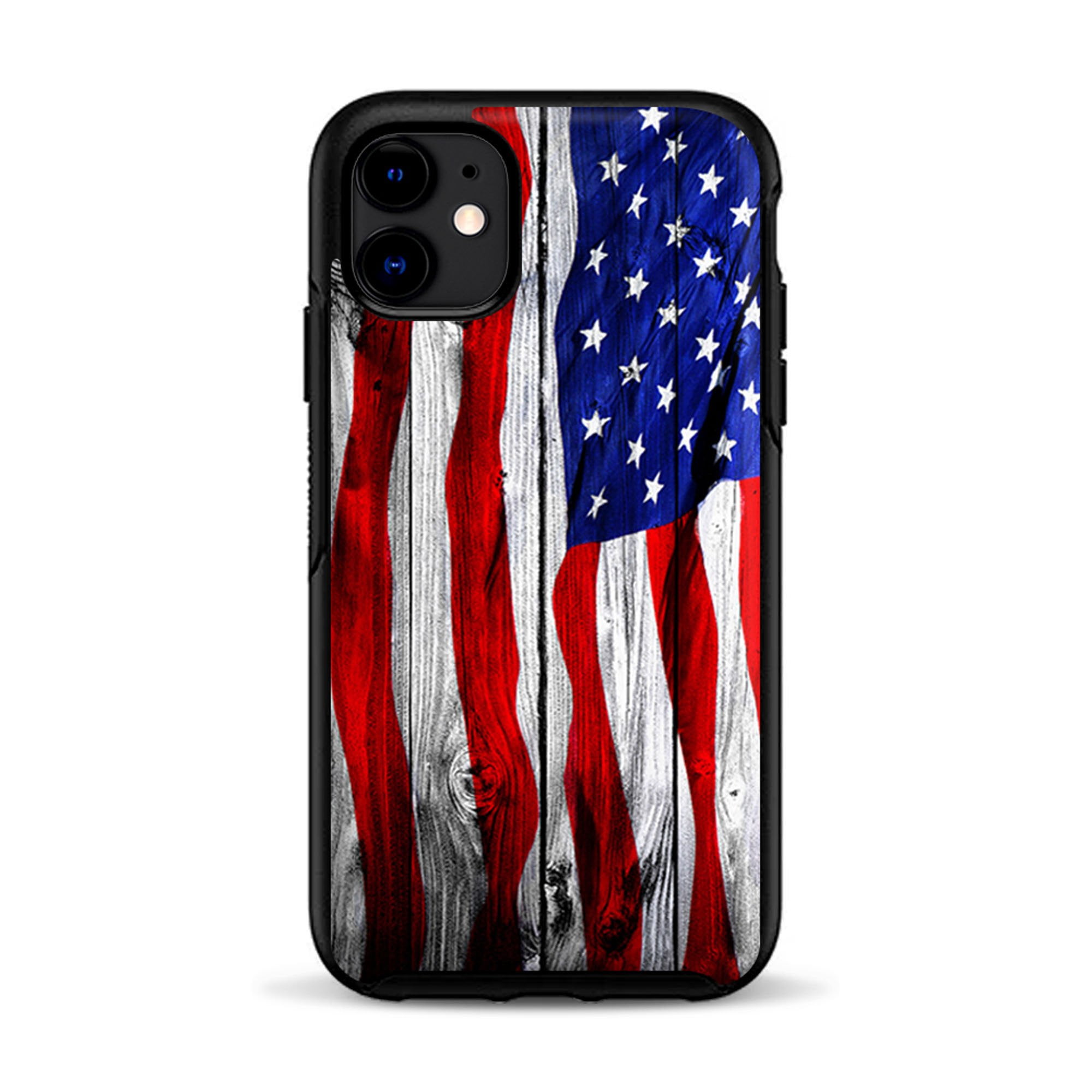 Skin for OtterBox Symmetry Case for iPhone 11 Skins Decal Vinyl Wrap Stickers Cover American