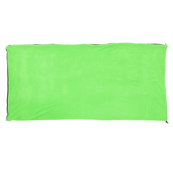ifundom Compact Green Fleece Sleeping Bag, Lightweight, Windproof, Warm, for Camping Hiking Backpacking