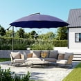 thumbnail image 6 of SUNBURY 10 FT Round Cantilever Patio Umbrella with Cross Base, 6 of 13