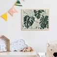 thumbnail image 7 of FREEAMG Retro White Green Palm Leaves 1000 Piece Jigsaw Puzzle, Wall Artwork Puzzle Games for Adults Teens 29.5" L X 19.7" W, 7 of 7