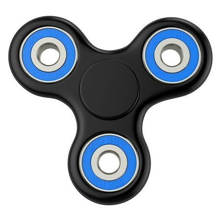Platinum Black Fidget Spinner Toy for Stress relief and Focus