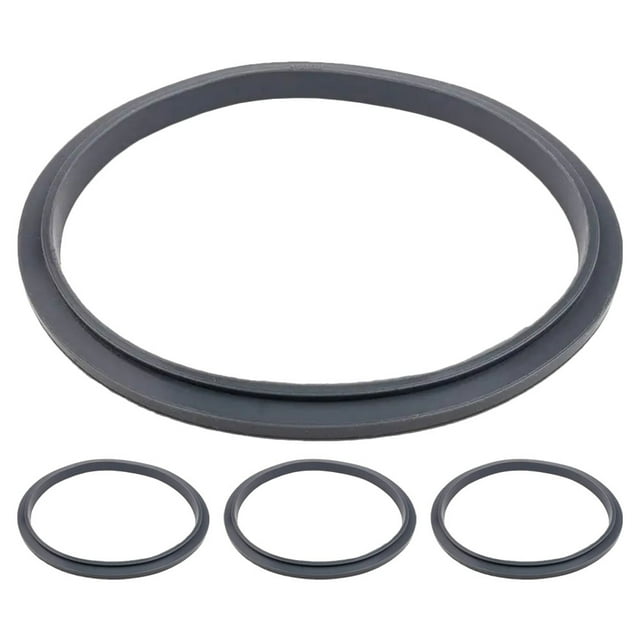 KAKOWELY 4pcs Juicer Mixer Seal Rings Blender Replacement Parts Juicer Gaskets Blender Supply,3.94"X3.94"X0.39"