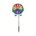 thumbnail image 1 of In the Breeze 2899 Rainbow Ferris Wheel Wind Spinner, 1 of 2