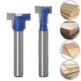 thumbnail image 5 of 1/4 inch Shank T-Slot Router Bit Key Hole Bit Hex Bolt T Slotting Milling Cutter, 5 of 7