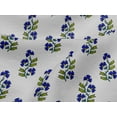 thumbnail image 4 of oneOone Viscose Jersey Fabric Leaves & Floral Block Print Fabric By Yard 60 Inch Wide, 4 of 5