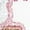 White, variant on Pink Snowflake Nutcracker Patchwork Print - Flutter Sleeve Graphic T-Shirt