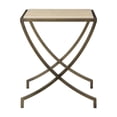 thumbnail image 5 of Steve Side Table in Black. High Polish Steel with Black Marble Polished, 5 of 5