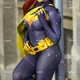 thumbnail image 5 of Disfraces de cosplay de Bat Girls, traje Zentai, mono de Bat Girl para chicas frikis, disfraces de Halloween para mujeres, sin capa, cinturón y máscara, 5 of 5