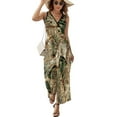 thumbnail image 2 of Maxi Dress Retro Chains Dress Leopard Print Streetwear Boho Beach Long Dresses Women Elegant Custom Birthday Present, 2 of 7