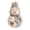 Winter Snowman, variant on Patchwork Fabric Doll DIY Kit, Handmade Sewing Craft Set with Pre-Cut Fabric, Stuffing and Accessories, Christmas Seasonal Plush Decor Project for Adults Beginners