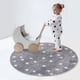 thumbnail image 3 of Cute Cartoon Carpets for Living Room Nordic Style Bedroom Decor Round Carpet Fluffy Soft Children Floor Mat Large Area Plush Rug My Lux Decor Round, 3 of 12