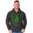 thumbnail image 3 of Popeye St Paddys Not A Leprechaun Hoodie Sweatshirt Women Men Brisco Brands S, 3 of 6