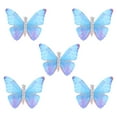 thumbnail image 3 of Tineasur 5Pcs Charming Blue Butterfly Hairpin for Women Elegant Styling Hair Accessories for Parties, 3 of 6