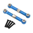 thumbnail image 2 of 2pcs RC Car Steering Linkage Rod Set Aluminum Alloy Adjustable Tie Rods for 1:14 RC Car Trucks Spare Parts, 2 of 9