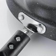 thumbnail image 3 of Pancake Pan, 24cm Pancake Pan with 4 Holes, Round Non-Stick Frying Pan, Breakfast Pan (Black), 3 of 5
