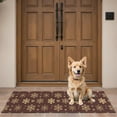 thumbnail image 4 of Brown Christmas Snowflake Pattern Door Rugs,Washable Non Slip Door Mats Indoor,Decorative Door Mats,Entry Mat Indoor for Entrance,Bedroom,Kitchen,Bathroom,16"x47", 4 of 6