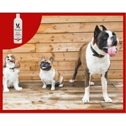 Magic White Brightening Dog Shampoo for White Dogs | Cherry Scented White Coat Pet Shampoo for White Hair & Smelly Dogs | Made In USA
