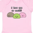 thumbnail image 4 of Inktastic I Love You So Mochi Boys or Girls Baby Bodysuit, 4 of 5