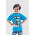 thumbnail image 2 of Marvel Avengers Captain America Birthday Little Boys T-Shirt Toddler to Big Kid, 2 of 4