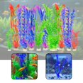 thumbnail image 6 of 10 Pieces Aquarium Plants Artificial Fish Tank Decorations Soft Plastic Material for Household and Office Aquariums, 6 of 9