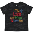 thumbnail image 3 of Inktastic My Lolli and Pop Love Me Grandchild Boys or Girls Toddler T-Shirt, 3 of 5