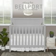 thumbnail image 3 of Dream On Me Bellport 4 in 1 Convertible Mini/Portable Crib in Pebble Grey, Non-Toxic Finish, Made of Sustainable New Zealand Pinewood, with 3 Mattress Height Settings, 3 of 8