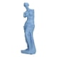 thumbnail image 5 of Adorno De Mesa, Escultura De Personaje Portátil Para Estudio Para Sala De Estar Para Mostrador Para Oficina Cergrey Pequeño (Azul), 5 of 8