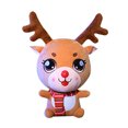 thumbnail image 2 of Gwong Juguete Preciosa muñeca de peluche divertida expresión interesante alto simulado lindo ciervo peluche juguete relleno para entretenimiento Gwong 30012849, 2 of 6