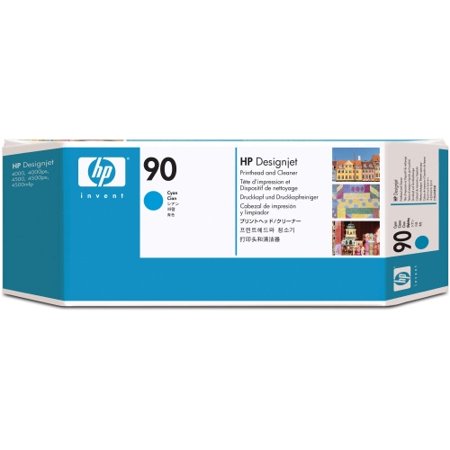 HP 90 (C5055A) Original Printhead - Single Pack Inkjet - Cyan - 1 Each