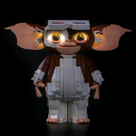 Upgraded Led Light Kit Compatible with Lego Ideas Gremlins Gizmo Building Set, Lights Decoration Compatible with Lego 21361 (Model Not Included)