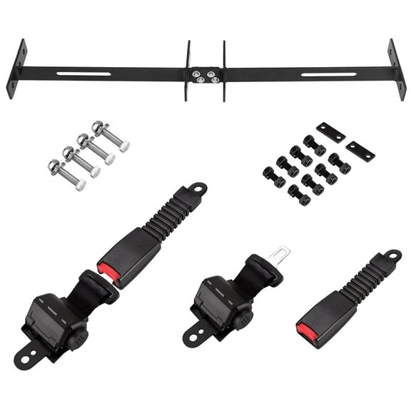 Golf Cart Seat Belt2 with Bracket Kit for Golf Cart Ezgo TXT Clubcar DS Precedent Yamaha