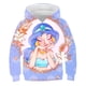 thumbnail image 1 of Niños princesa Jasmine sudaderas con capucha de dibujos animados ropa niña gráfico 3D Sudadera con capucha niños otoño primavera princesa Jasmine Pullover9T Gao Jinjia LED, 1 of 2