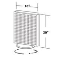 thumbnail image 2 of Azar 700500-BLK Pegboard Counter Display, Black Solid Pegboard, 2 of 3