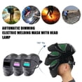 thumbnail image 2 of Auto Darkening Light Changing Solar Welding Helmet Welder Machine Large Vie, 2 of 9