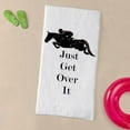 thumbnail image 3 of CafePress - Just Get Over It Horse Jumper - Large Beach Towel, Soft 30"x60" Towel with Unique Design, 3 of 3