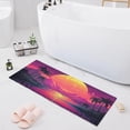 thumbnail image 7 of Bath Mat, Soft Absorbent Bath Rug, Mountain at Sunset Bath Mats for Bathroom, Living Room Bedroom Home Floor Mat, Bath Mat for Tub Non Slip 20 x 39 Inch Home Decor, 7 of 7