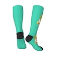 thumbnail image 4 of Haiem Sunflower Gnomes Socks, Funny Novelty Crazy Design Cotton Socks Sports Socks Knee High Socks For Men, Women,1Pairs - Gift For Working Friends, 4 of 9