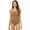 Coffee, variant on DODOING Bodysuit Shapewear for Women Tummy Control Seamless Sleeveless V-Neck Camisole Slimming Jumpsuit Panties Tops