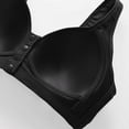 thumbnail image 7 of Aofany Women's Front Button Closure Bra Breathable Comfort No Underwire Full-coverage Bra Senior Wirefree Bra, Lift & Support, 36B/C-46B/C, 7 of 7