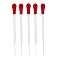 thumbnail image 2 of 5pcs Pipetas de Transferencia para Aceites Esenciales Pipetas / Suministros de Laboratorio 12 Cm Cola Gotero de pipeta, 2 of 8