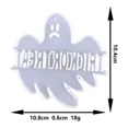 thumbnail image 5 of Plantilla de Decoracin de Pared de Halloween Calavera Araa, 5 of 5